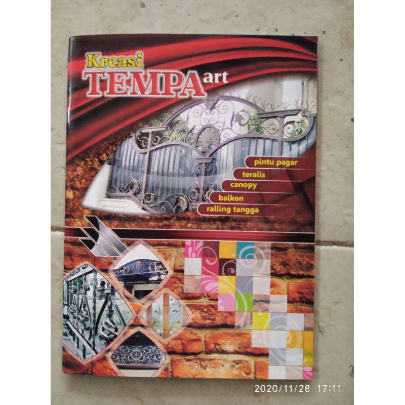 

BUKU KATALOG KREASI TEMPA ART (buku besar)
