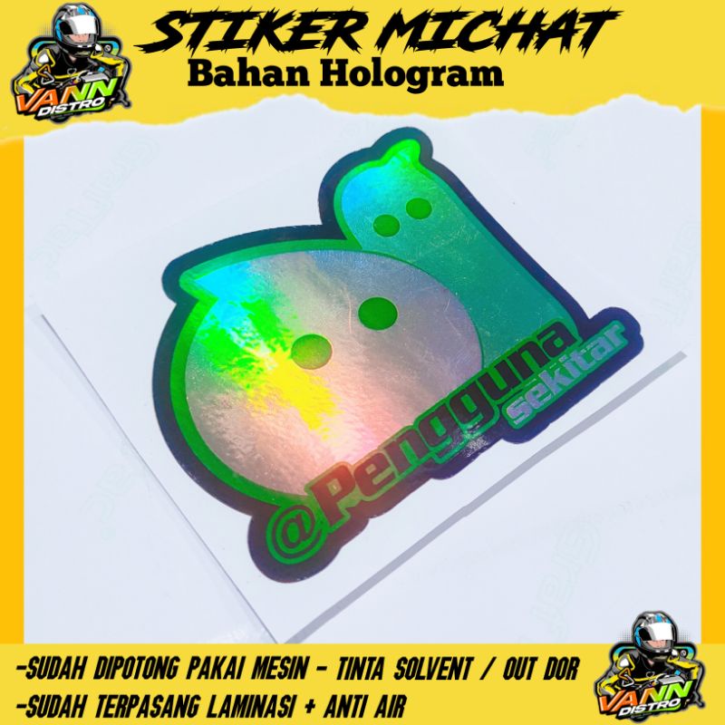 stiker @pengguna sekitar