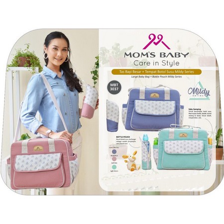 Tas Bayi Besar + Tabung Botol Susu Mildy Series - MBT 3037