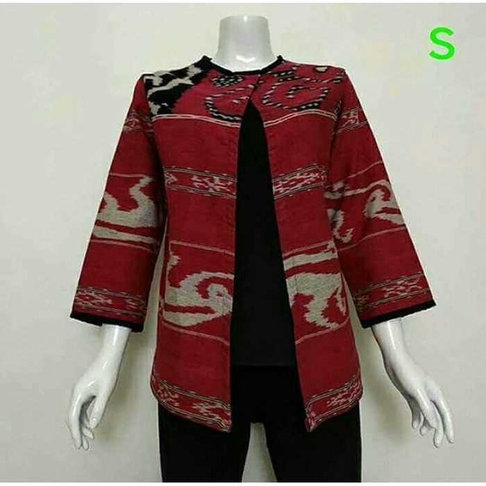 Termurah, terlaris Blazer Cantik Motif Kelinci Tenun Blanket Troso Terpercaya | Shopee Indonesia