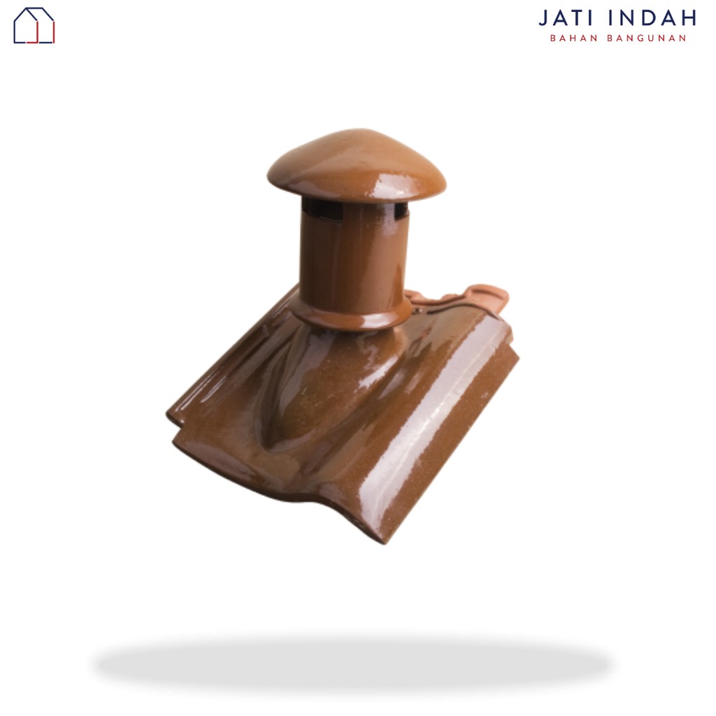 Exhaust Tile Genteng Keramik M-Class Standard KW 1 Glossy & Matte /Roof/Aksesoris Genteng