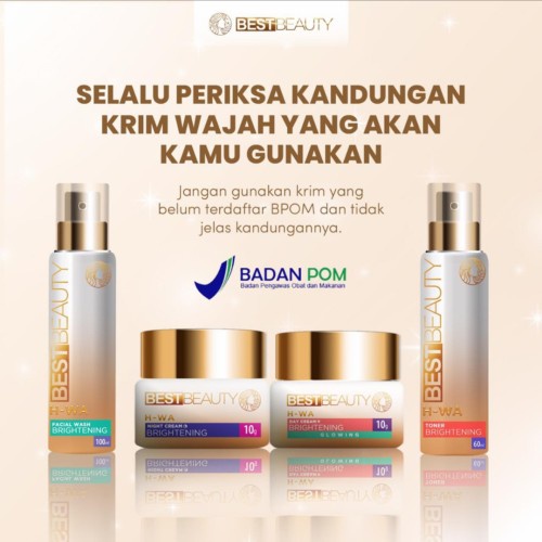 Best Beauty Brightening Paket Cream Wajah Glowing | BESTBEAUTY SKINCARE BPOM