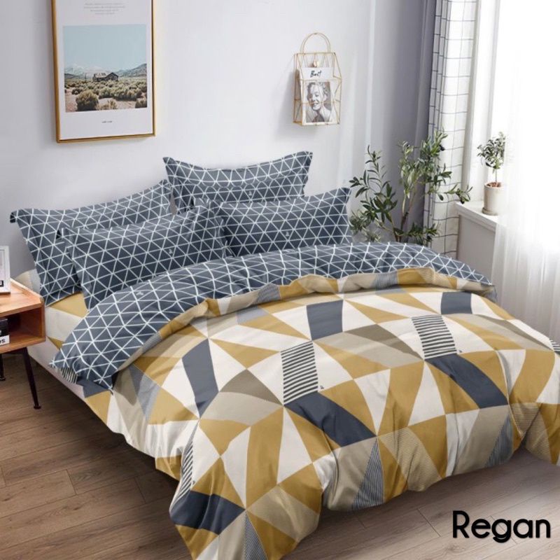 Bedcover Lady Rose Regan 180x200 / Bed Cover Set Lady Rose Rumbai King Regan