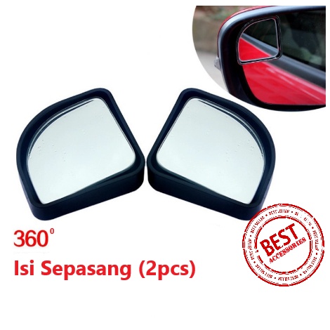 Premium Blind Spot 1/4bulat Aat Bantu Spion Blindspot