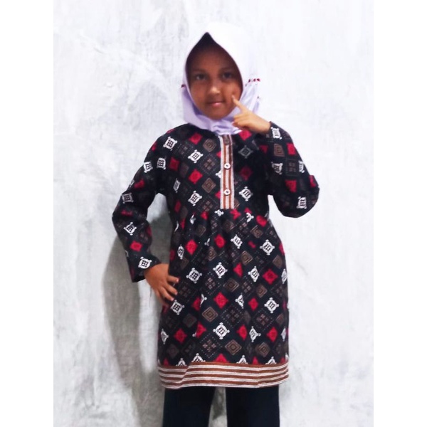 tunik anak rayon