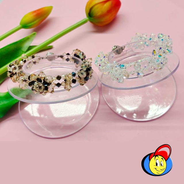 Gelang Kristal Swarovski AG007 Manik Kristal Swarovski Austria Original