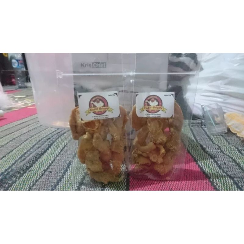 

kulit ayam crispy 25grc