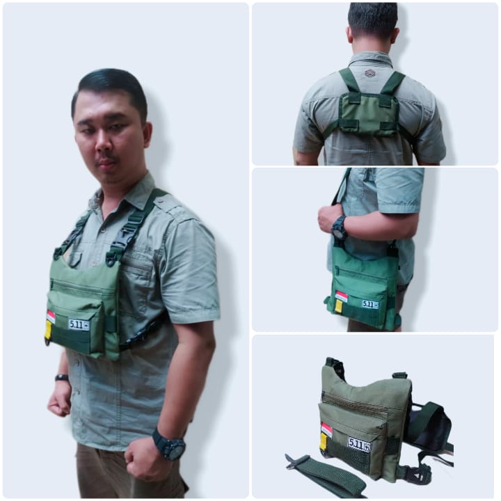 Tas Dada Original Army Tactical ChestBag ( HARGA GROSIR ) Tas Pria - Tas Wanita - Tas Army - Tas TNI - Tas Tentara - Tas Polisi - Tas Military - Tas Sepeda - Tas Motor - Rompi Pelindung Angin - Tas HP - Tas Slempang - Tas Slimbag - Tas Waistbag