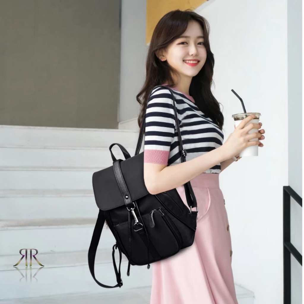 Tas Ransel Wanita New Stylish Backpack Ransel Jalan Jalan Tas Kuliah Wanita Tas Rtop