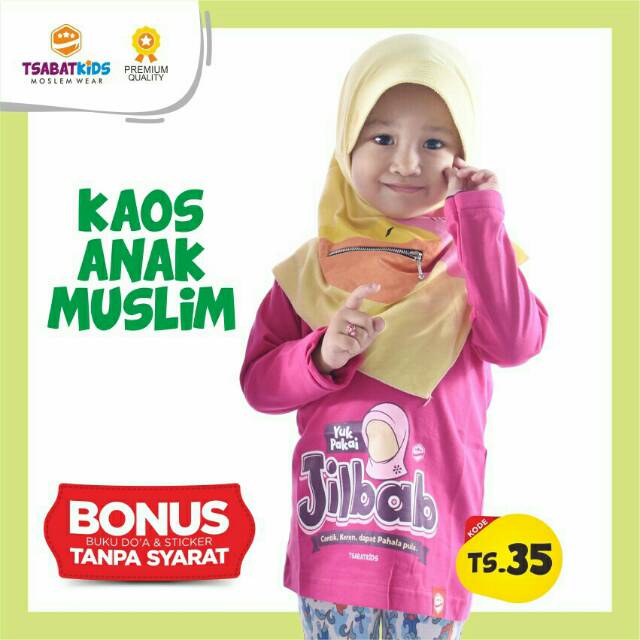 Kaos Tsabat Kids Lengan Panjang