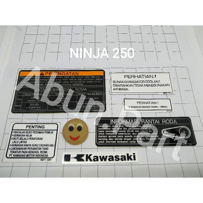 Jual Stiker Detail Ninja 4 tak. | Shopee Indonesia