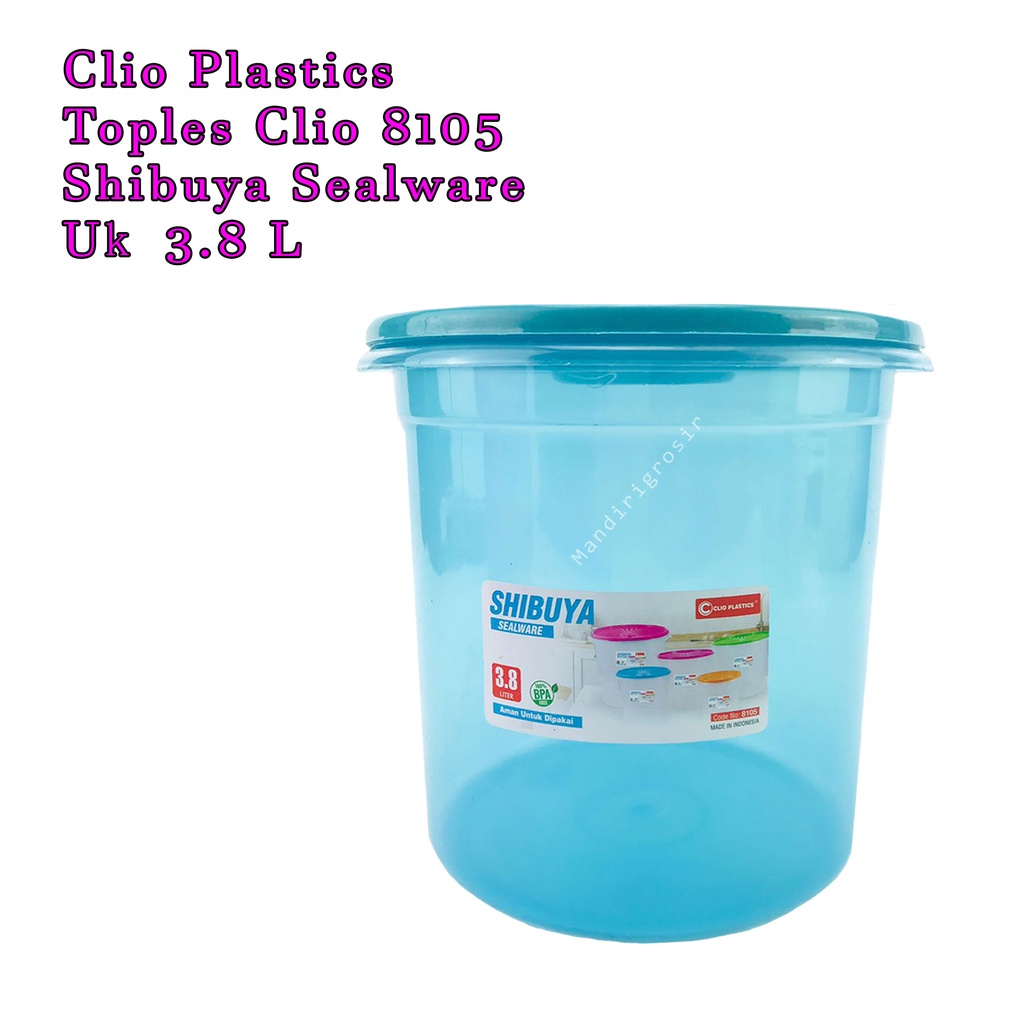 Clio Plastics *  Toples Clio * Shibuya Sealware * 3.8 L * 8105