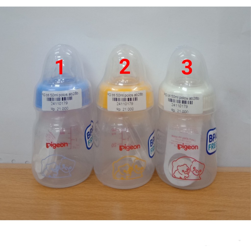 Pigeon Bottle Standard Botol Susu Bayi 50ml ab28b