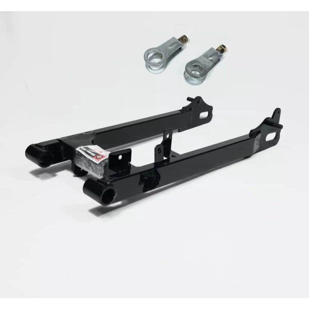 SWING ARM RX KING HITAM STANDARD + SETELAN RANTAI BAHAN TEBAL