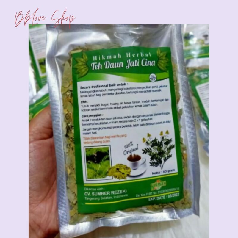 TEH DAUN JATI CINA40 Gram Slimming Tea Pelangsing badan / obat diet | Medan
