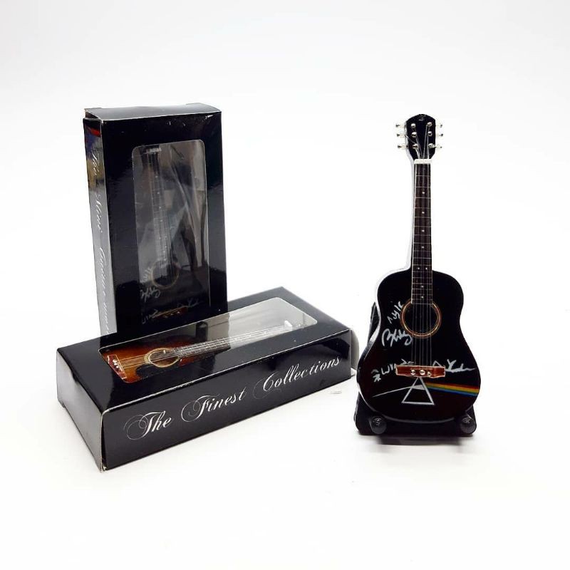 Miniatur Gitar Akustik Pink Floyd