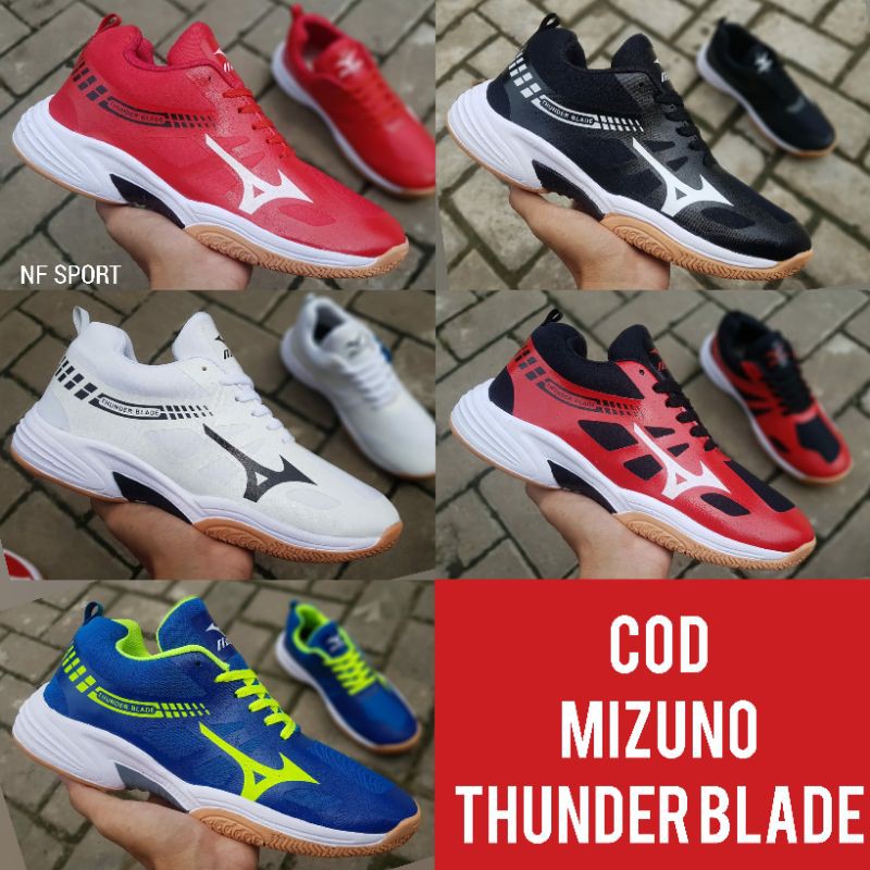 LARIS sepatu mizuno.thunderblade - Sepatu olahraga pria import - wlz 2 3 4 5 6 7 8 grade original