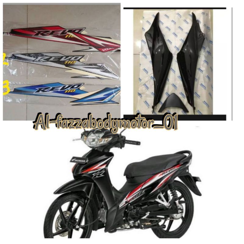 COVER BODY KANAN KIRI REVO ABSOLUTE 110 PLUS STRIPING