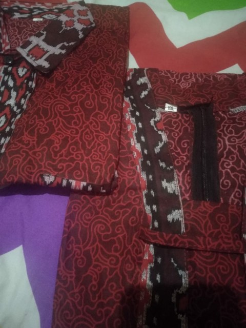 Batik Couple Keluarga - Batik Sarimbit Familly Set