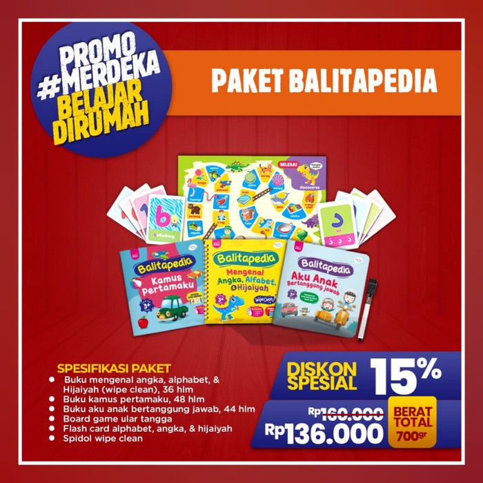 PAKET BUKU ANAK BALITAPEDIA