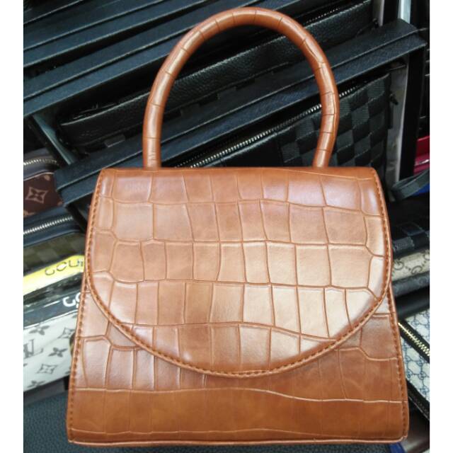 Tas original premium fashion lokal croco