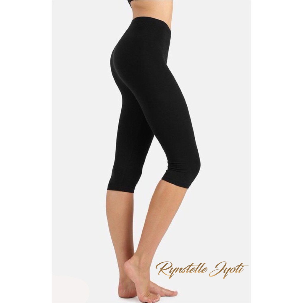 Celana Legging Pendek Rynstelle [SPANDEK PREMIUM]