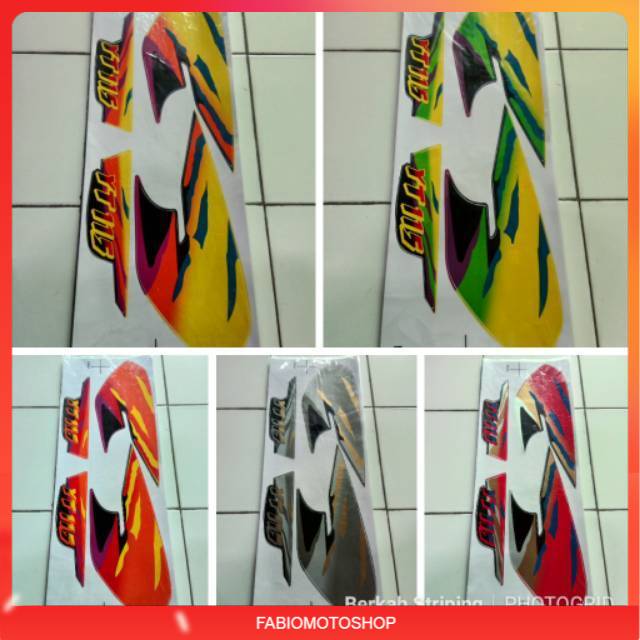 Striping Sticker Lis Motor Yamaha YT 115