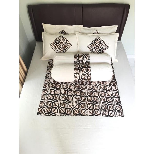 Sprei Batik kombinasi king size | sprei batik murah | uk 200 x 200