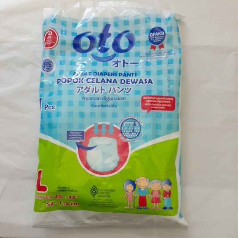 OTO ADULT DIAPERS PANTS L-1(96)