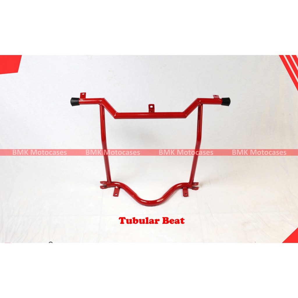 Crash Bar Tubular Beat dan Footstep Honda Beat Fi Beat Street New Beat Led