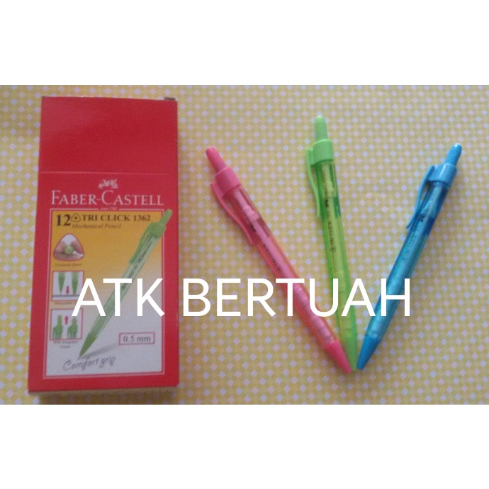 

Sale!!! Pensil Mekanik Faber Castell Triclick 0.5 Promo