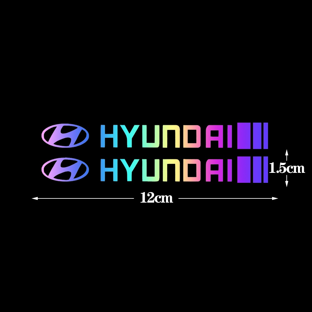 2pcs Stiker Wiper Kaca Depan Belakang Mobil Untuk Hyundai Creta Ix25 Tucson Stereo Santa Knoa Solaris Ix35