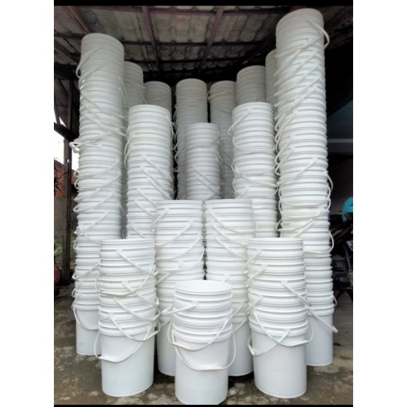 Jual Ember Plastik Bekas Ember Bekas Cat Pail Bekas Plus Tutup Kg