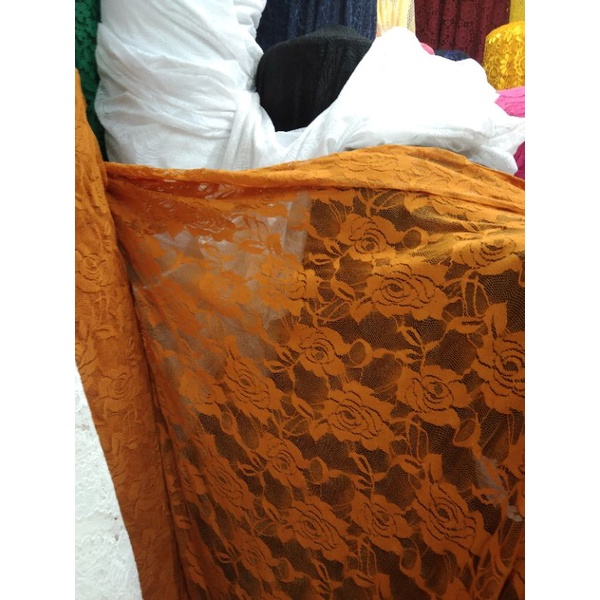 bahan/kain brukat street