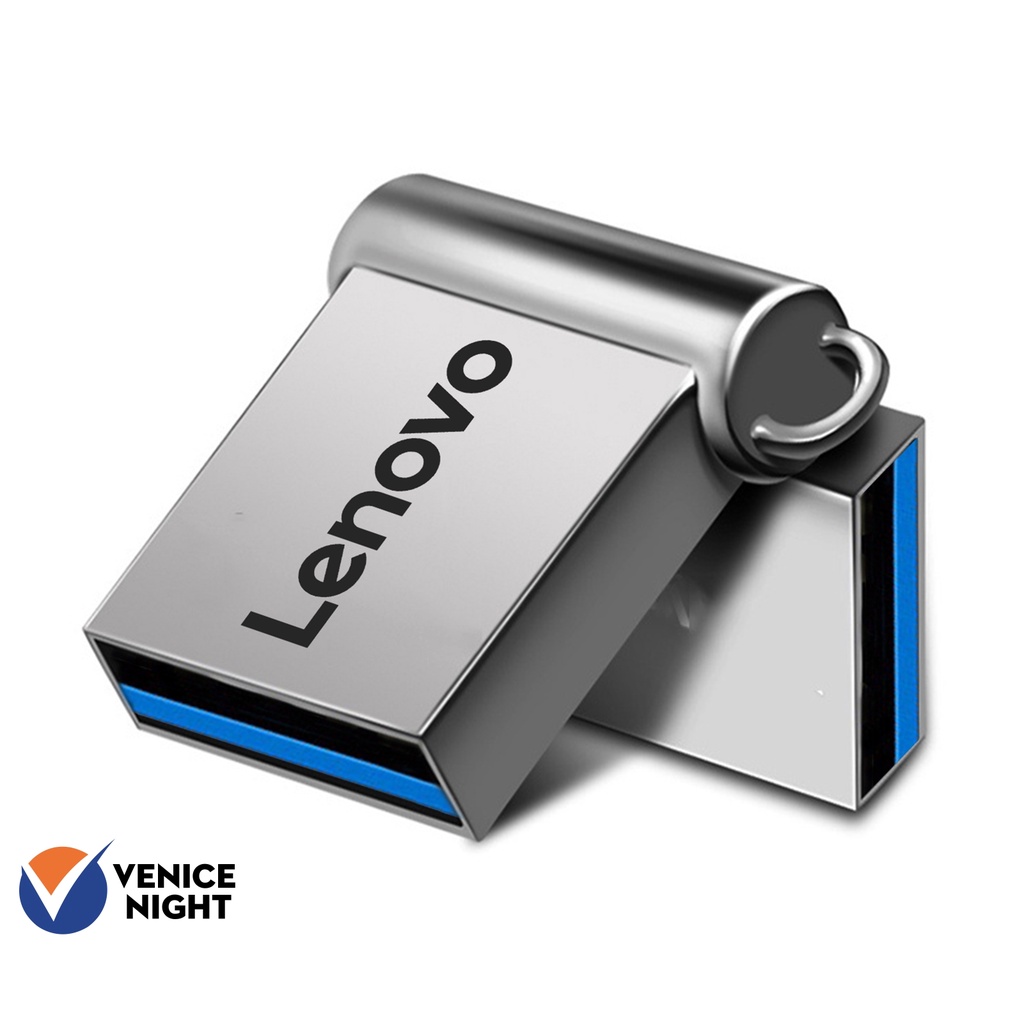 (HH) Lenovo 2TB Flash Disk USB 3.0 Anti Air Bahan Metal Untuk Komputer