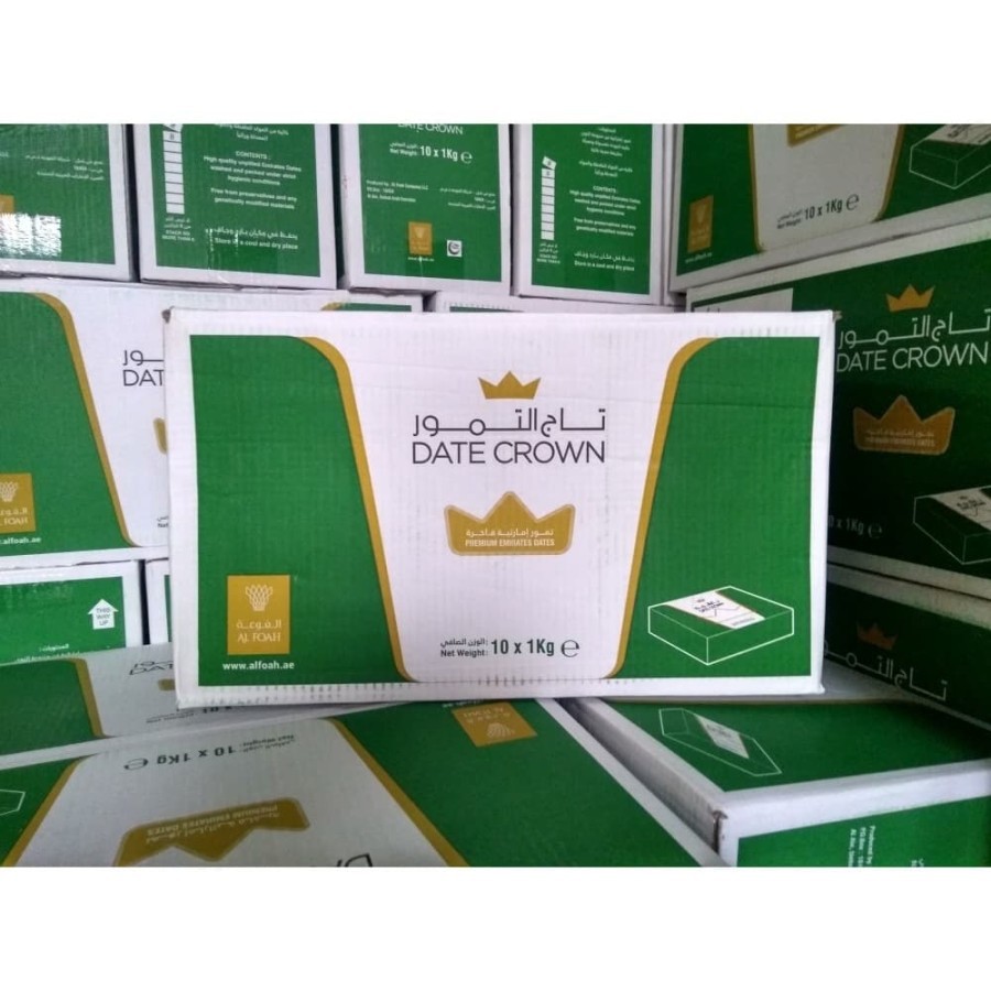 

Kurma Khalas / Korma / Kurma Date Crown Khalas 1 Kg (Harga Per Karton)