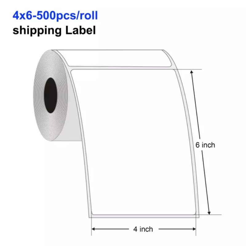 kertas direct thermal 100x150 300 label shipping