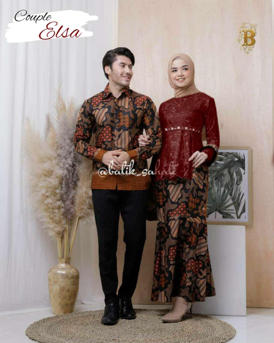 [promo] Couple Basera/couple Kondangan/set Batik Couple