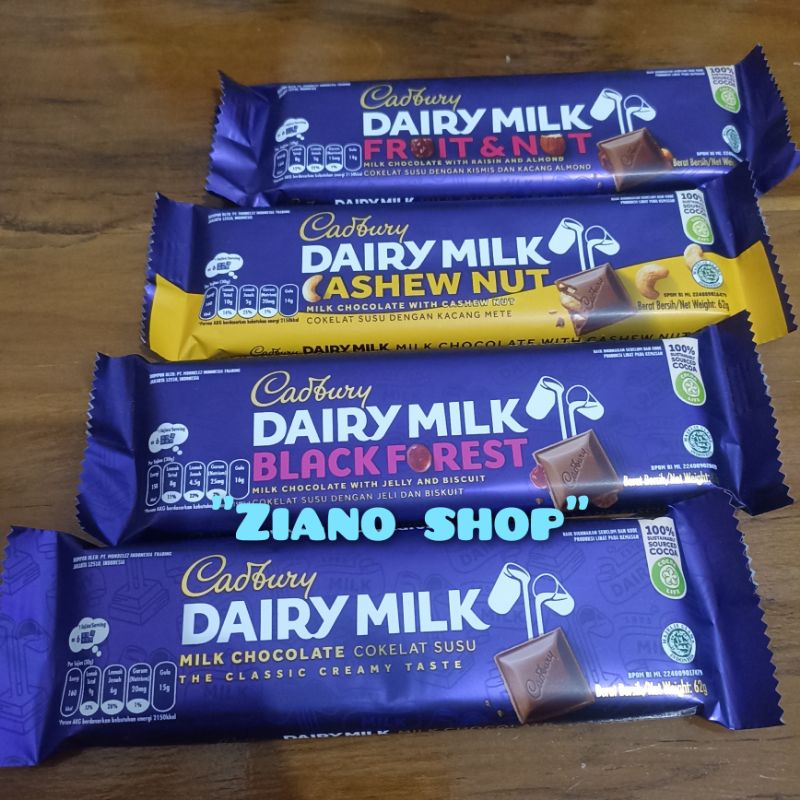 

Cadbury dairy milk 62gr