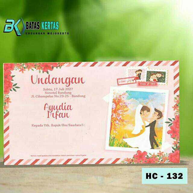 Undangan blangko hc 132