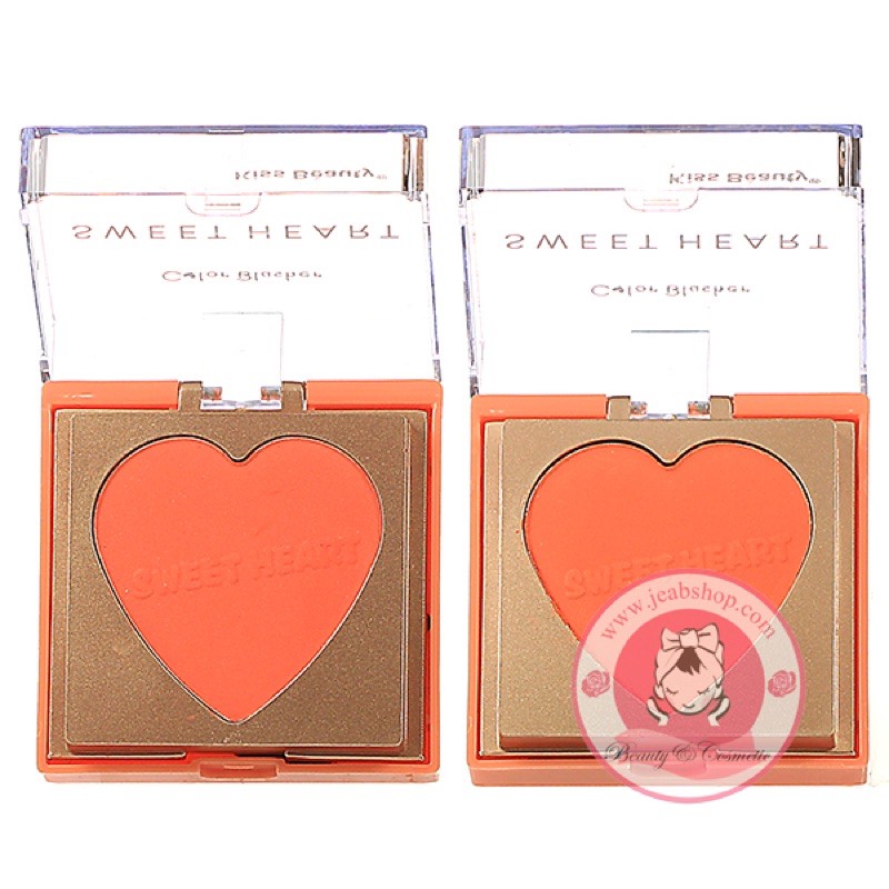 [Per Pc] Kiss Beauty Sweet Heart Color Blusher 83435-03