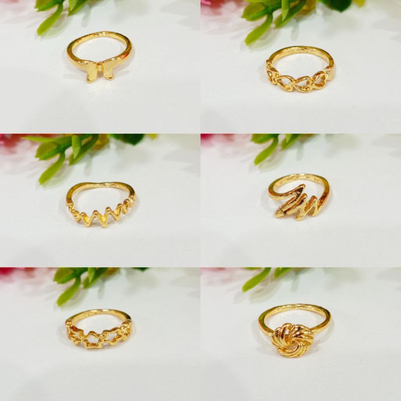 cincin anak, perhiasan xuping lapis emas 24k