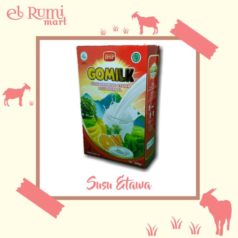 

GOMILK SUSU KAMBING ETAWA PREMIUM