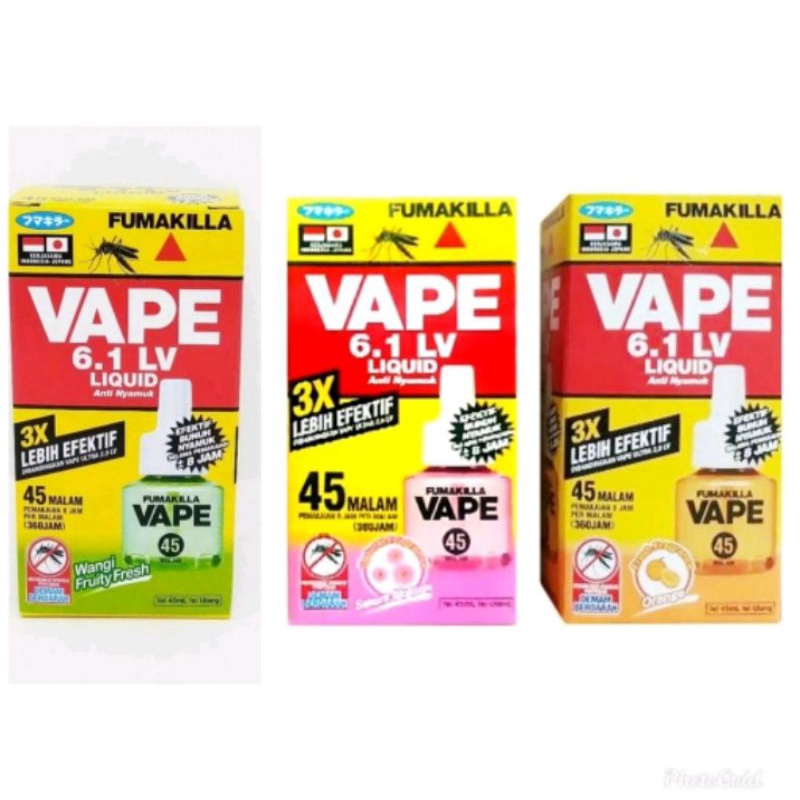 Isi ulang Vave elektrik refill 45 malam