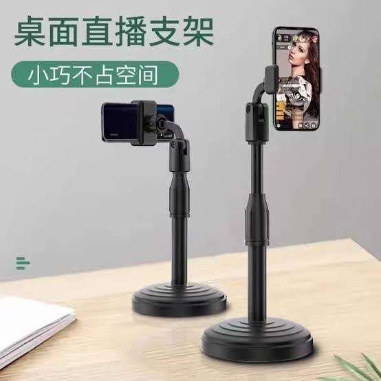 STAND PHONE HOLDER HD25FORDABLE STANDING HP DUDUKAN PENJEPIT HP