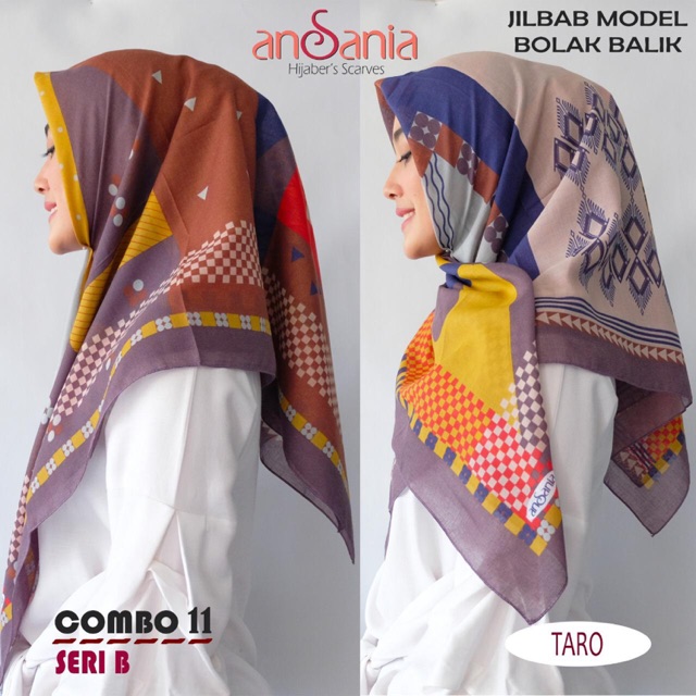 Hijab saudia ansania motif