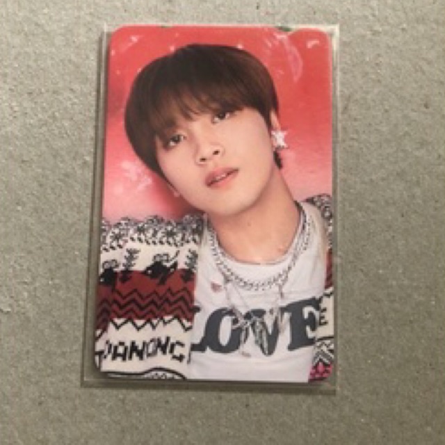 PHOTOCARD OFFICIAL HAECHAN BINDER KEYRING HOT SAUCE NCT DREAN