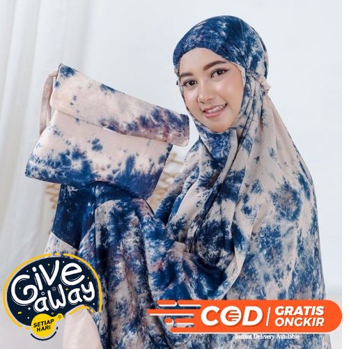 MUKENA RAYON BALI DEWASA TRAVELING / MUKENAH TRAVELING DEWASA MOTIF DAUN PUTIH BUNGA TIE DYE AYESHA ALISHA AMELIA AMARILIS TULIP DAISY JANDA BOLONG FLORAL RINTIK (BUKAN MUKENA MUKENAH TERUSAN) - UKURAN STANDAR