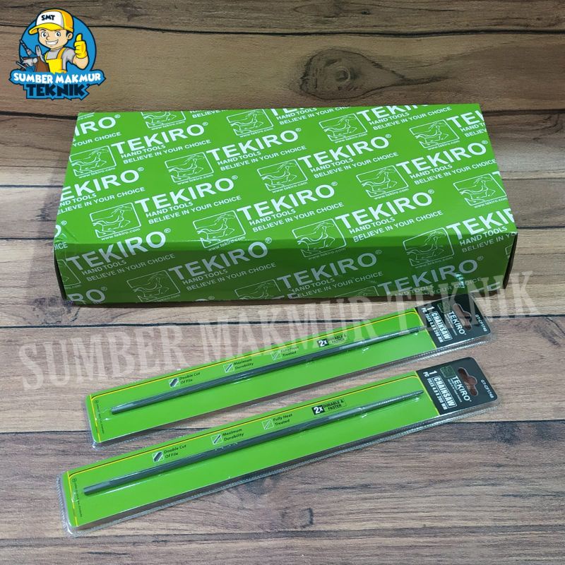 Kikir Chainsaw Tekiro 4,8 x 200 mm Kikir Rantai Chain Saw Senso Bulat