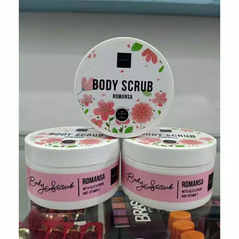 SCARLETT BODY SCRUB  ROMANSA